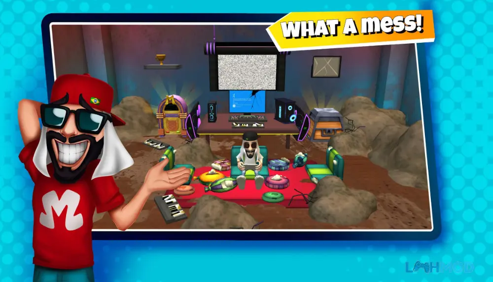 Ảnh 3 của Tải Mussoumano Game Apk 3.29.2 cho Android iOs Mussa với trang phục tùy chỉnh và các phương tiện độc đáo