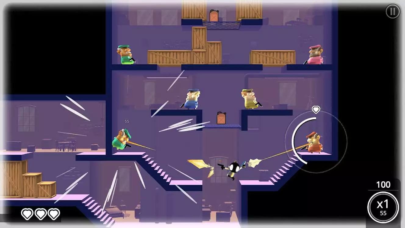 Ảnh 2 của Tải game My Friend Pedro Mod APK 1.11 (Mở Khóa) Màn hình chơi My Friend Pedro Mod