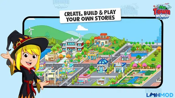 Ảnh 2 của Tải game My Town World Mod Apk 1.0.29 (Mở khóa) My Town World 1