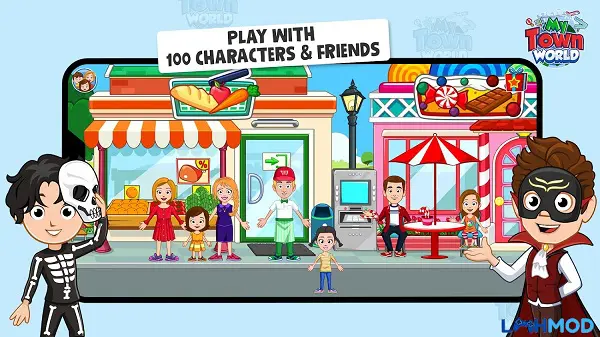 Ảnh 3 của Tải game My Town World Mod Apk 1.0.29 (Mở khóa) My Town World 2