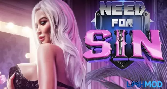 Ảnh 2 của Need for Sin Mod Apk 1.0.100563 (Mở khóa mọi video) Android, IOS Nữ nhân vật quyến rũ trong giao diện game Need for Sin Mod