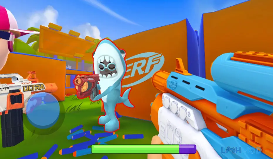 Ảnh 4 của Tải nerf battle arena Mod Apk 1.6.4 (Fast Reload, Unlimited Ammo) cho Android iOs Thẻ năng lượng và khả năng đặc biệt trong game