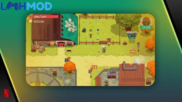 Ảnh 2 của Tải NETFLIX Moonlighter APK 1.13.40 cho Android iOS Will, chủ cửa hàng Moonlighter, trong hầm ngục đầy thử thách