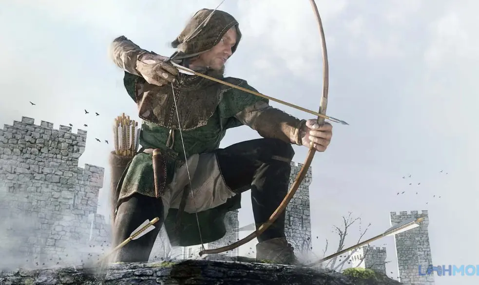 Ảnh 3 của Tải Ninja Samurai Assassin Hero II Apk 1.3.2 cho Android iOs Ninja samurai đang tấn công