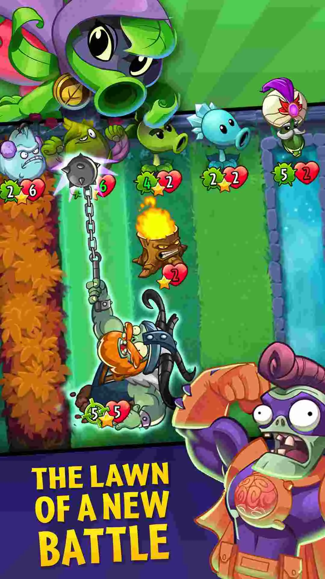 Ảnh 2 của Plants vs. Zombies Heroes Mod APK 1.39.94 (Menu, Vô Hạn Tiền, Mặt Trời) Giao diện chọn nhân vật trong Plants vs. Zombies Heroes Mod