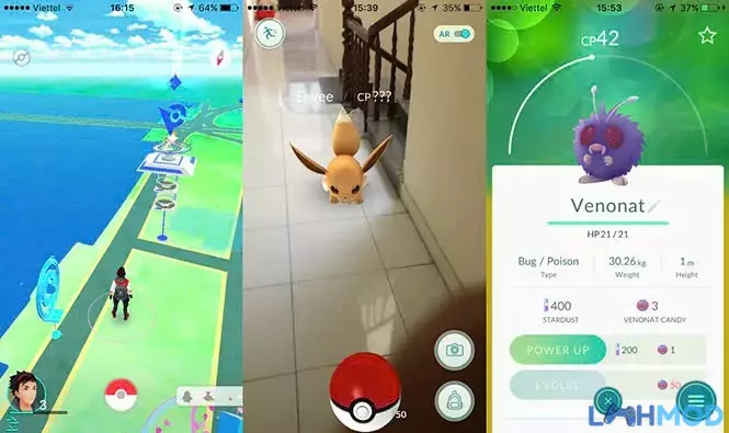 Ảnh 5 của Tải Game Pokemon Go 3 Mod Apk Dành Cho Android Tùy chỉnh nhân vật huấn luyện viên với nhiều lựa chọn phong cách