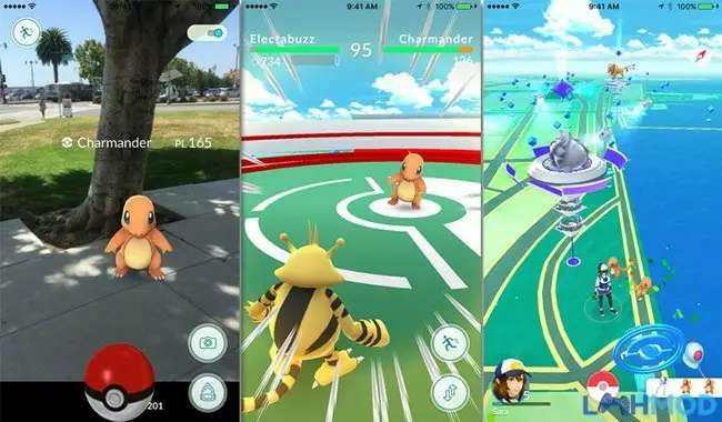 Ảnh 6 của Tải Game Pokemon Go 3 Mod Apk Dành Cho Android Gặp gỡ và thu phục Pokemon huyền thoại trong Pokemon Go 3