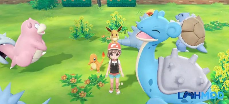 Ảnh 2 của Tải Pokemon: Let’s Go, Pikachu Apk 0.1.1 cho Android Anh hùng rùa Blastoise với đại bác khổng lồ