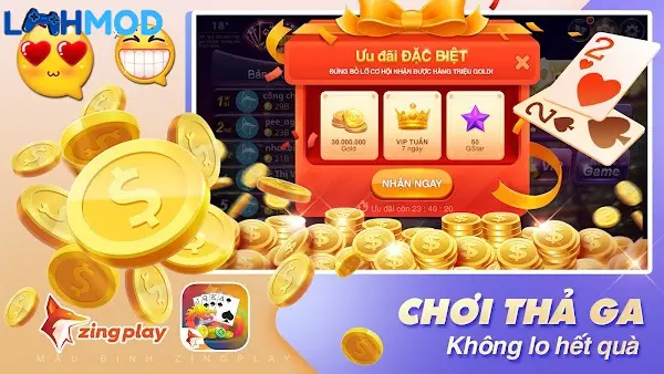Ảnh 3 của Poker VN ZingPlay ( Mậu Binh) APK 6.4.3 Android iOS Bàn chơi Poker VN ZingPlay với các lựa chọn đặt cược