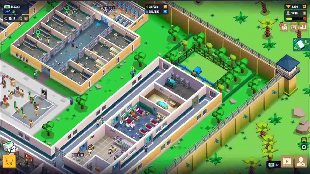 Ảnh 5 của Tải game Prison Empire Tycoon Mod APK 2.7.8 (Menu, Vô Hạn Tiền) Hoạt động điều hành nhà tù trong Prison Empire Tycoon Mod