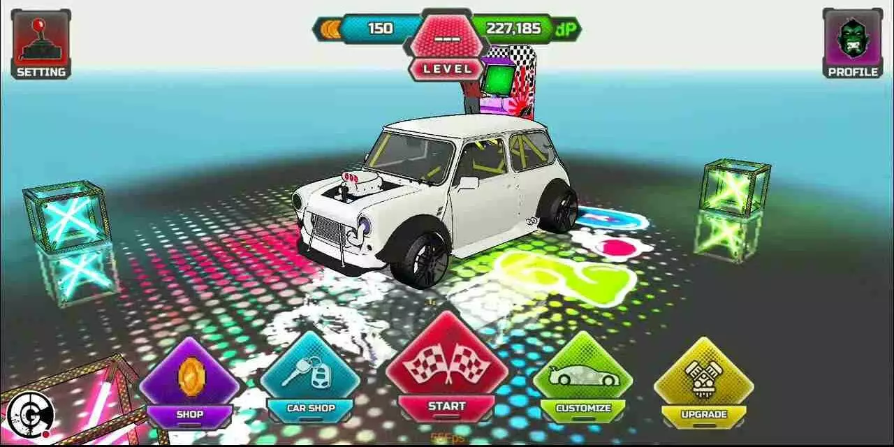 Ảnh 4 của Tải game PROJECT:DRIFT 2.0 Mod APK 81 (Mua sắm miễn phí) Chế độ trải nghiệm PROJECT:DRIFT 2.0 Mod