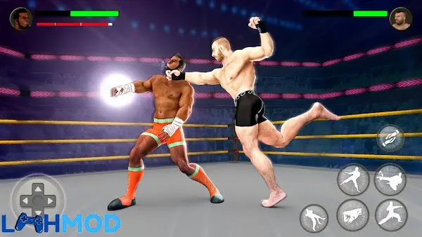 Ảnh 2 của Real Wrestling Fighting Game APK 1.2 cho Android iOS cảnh game Real Wrestling Fighting Game