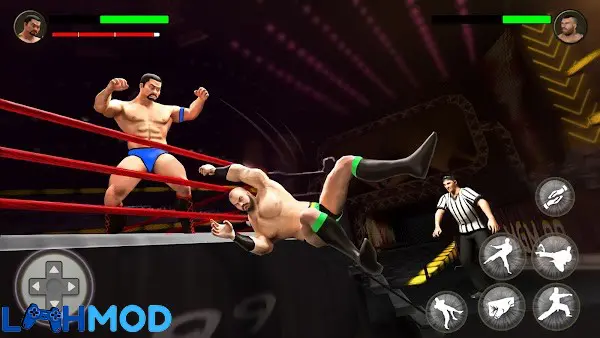 Ảnh 4 của Real Wrestling Fighting Game APK 1.2 cho Android iOS cảnh game Real Wrestling Fighting Game võ đài