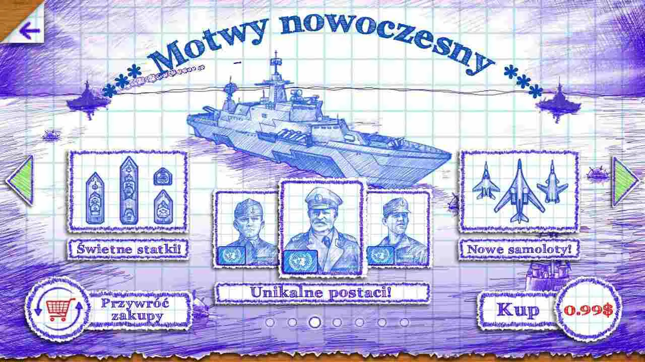 Ảnh 2 của Tải Sea Battle 2 Mod APK 2.9.9 (Menu, Vô Hạn Kim Cương) Cảnh chiến đấu trong Sea Battle 2 Mod, hiển thị bàn cờ và hiệu ứng nổ