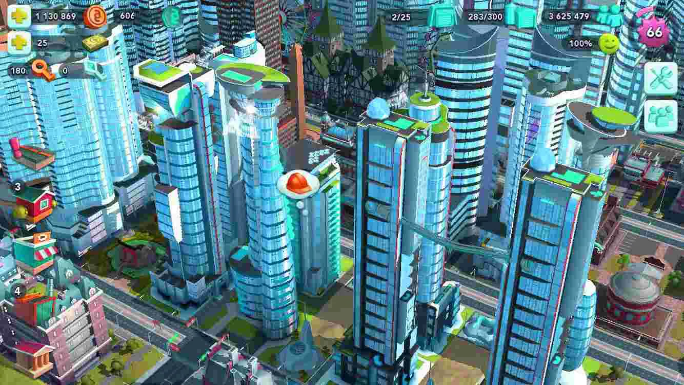 Ảnh 3 của Tải SimCity BuildIt Mod APK 1.44.2.108381 (Vô Hạn Tiền) Một công trình kiến trúc ấn tượng trong SimCity BuildIt