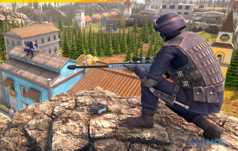 Ảnh 3 của Tải Sniper Shooter Apk 1.39 cho Android iOs Môi trường game Sniper Shooter với nhiệm vụ ban đêm