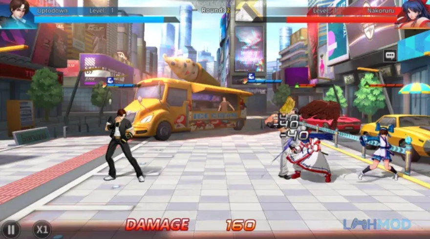 Ảnh 3 của Tải SNK All-Star Fight Apk 4.12.5 cho Android iOs Màn hình chọn nhân vật trong SNK All-Star Fight