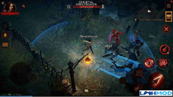 Ảnh 4 của Tải Soul Land: Advent of the Gods APK 1.1.2 (Menu, Vô hạn tiền) cho Android iOS Giao diện game