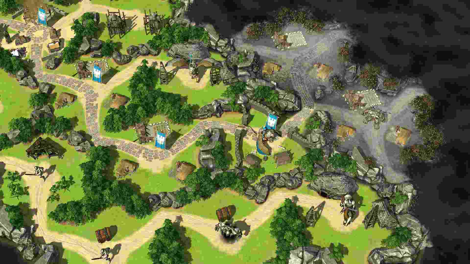 Ảnh 5 của Tải game SpellForce: Heroes & Magic Mod APK 1.2.5 (Vô Hạn Tiền) Quản lý căn cứ và phát triển đế chế trong SpellForce: Heroes & Magic Mod với các công trình nâng cấp