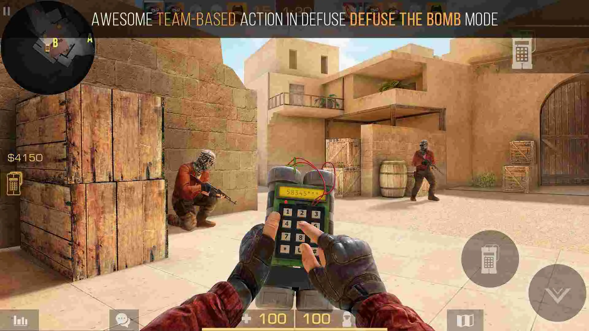 Ảnh 3 của Tải game Standoff 2 Mod APK 0.23.2 (Menu, Vô Hạn Tiền, Đạn) Nhân vật cầm súng trong Standoff 2 Mod