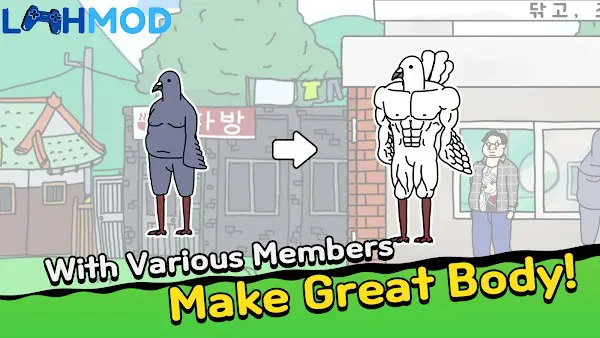 Ảnh 3 của Tải StartUp! Gym APK 1.1.34 cho Android iOS Người chơi tương tác với nhân viên và máy tập trong StartUp! Gym
