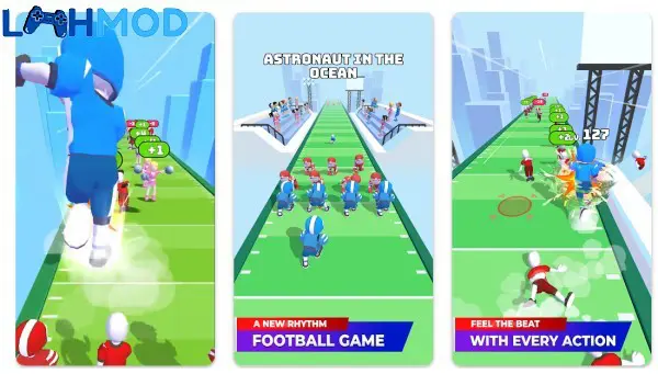 Ảnh 3 của Super Bowl: Leveling Bowl Game APK 1.2.10 Android iOS Trải nghiệm game Super Bowl Leveling Bowl Game với nhịp điệu
