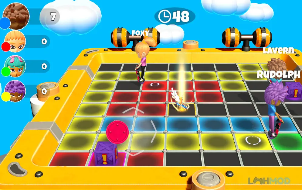 Ảnh 3 của Tải Super Party Games Online Apk v2.0 cho Android iOs Cảnh người chơi tương tác trong Super Party Games Online