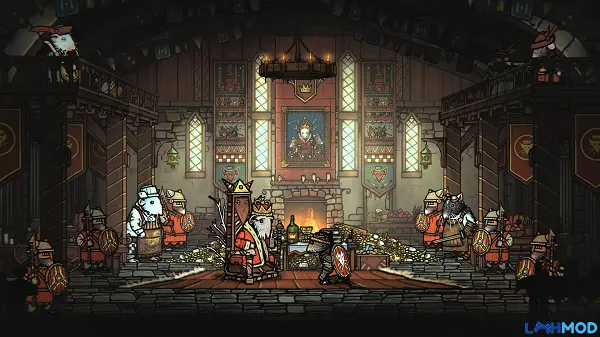Ảnh 3 của Tải Tails of Iron Apk 0.92 cho Android, IOS Redgi chiến đấu với kẻ thù ếch trong Tails of Iron