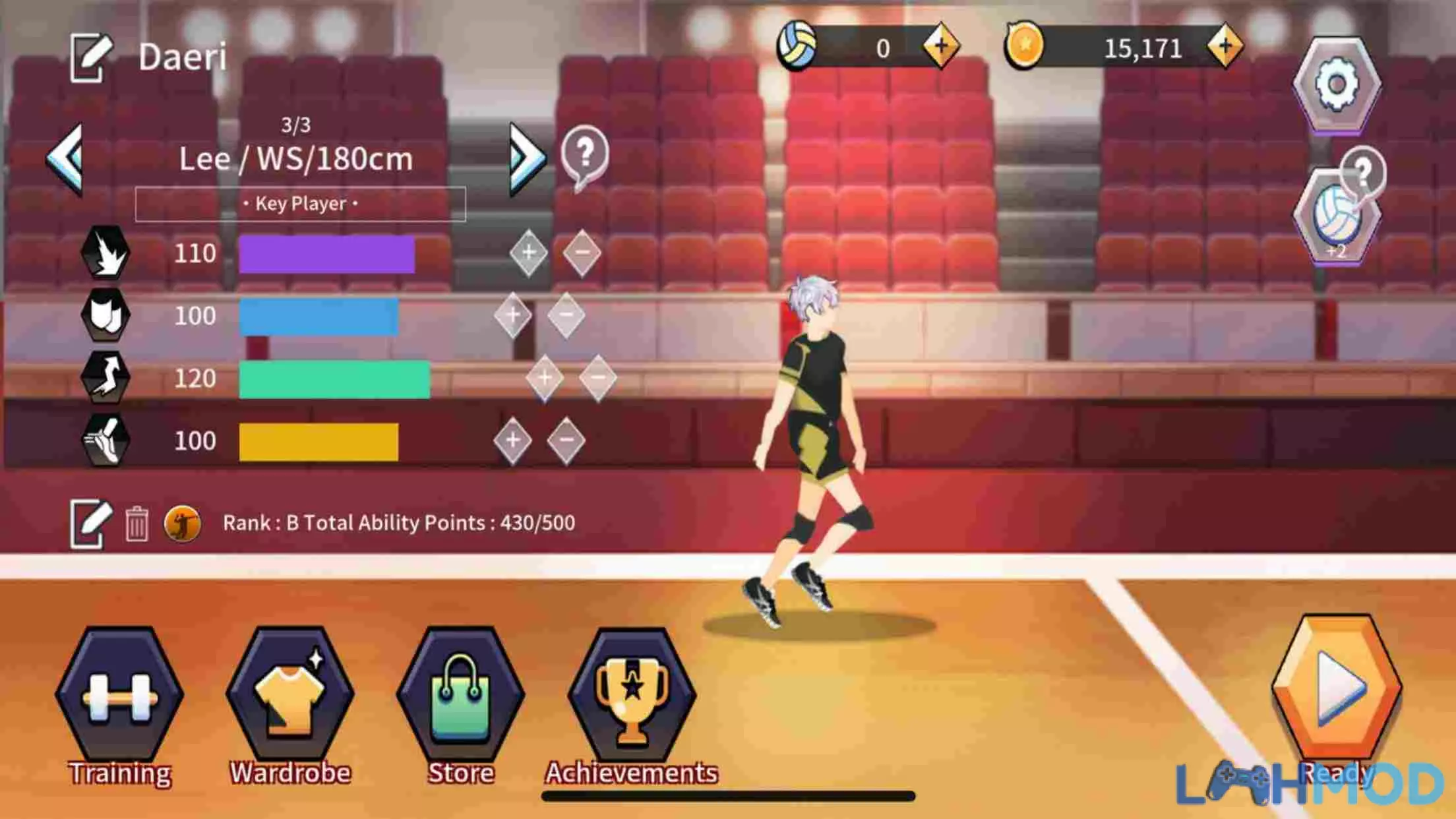 Ảnh 4 của Tải Hack The Spike Apk (MOD Full Cầu thủ, Vô hạn tiền) v6.3.353 Người chơi điều khiển đội bóng với vai trò huấn luyện viên