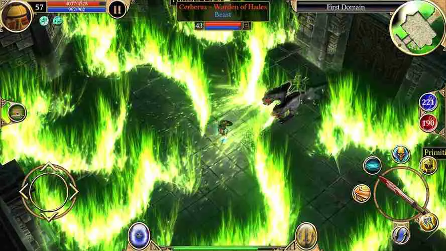 Ảnh 3 của Titan Quest Legendary Edition Mod APK v3.0.5339 (Mở Khóa, Vô Hạn Tiền) Hệ thống trang bị trong game Titan Quest Legendary Edition Mod