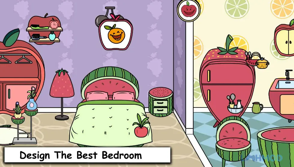 Ảnh 3 của Tải Tizi Town My Princess Games Mod Apk 4.0 (Đã mở khóa) cho Android iOs Nhân vật công chúa tương tác trong Tizi Town My Princess Games