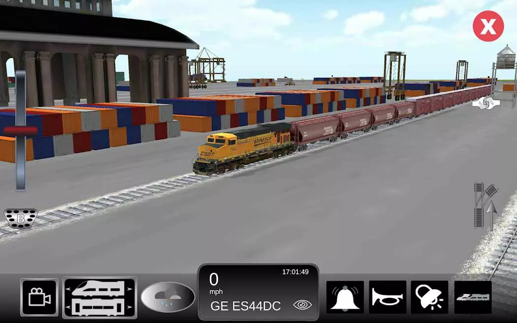 Ảnh 4 của Tải game Train Sim Pro Mod APK 4.3.5 (Mở Khoá Tất Cả) Hình ảnh đoàn tàu di chuyển trong môi trường thực tế