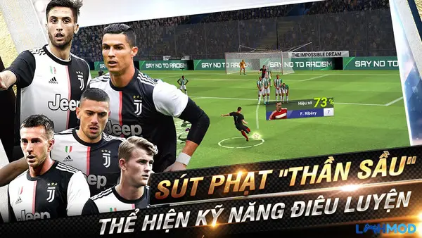 Ảnh 2 của Tải UFC – Siêu Sao Bóng Đá Apk 1.0.118 cho Android, IOS Cầu thủ đang trên sân cỏ, hình ảnh trong game UFC Siêu Sao Bóng Đá
