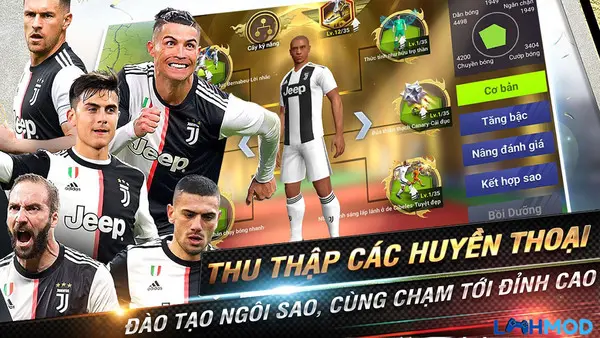 Ảnh 4 của Tải UFC – Siêu Sao Bóng Đá Apk 1.0.118 cho Android, IOS Giao diện chơi game UFC Siêu Sao Bóng Đá