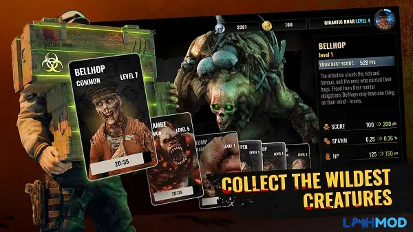 Ảnh 2 của Undead Clash: Zombie Games 3D Mod Apk 1.11.0 (Mod thần thánh) Cảnh một người lính đang chiến đấu chống lại đám zombie trong thành phố bị tàn phá