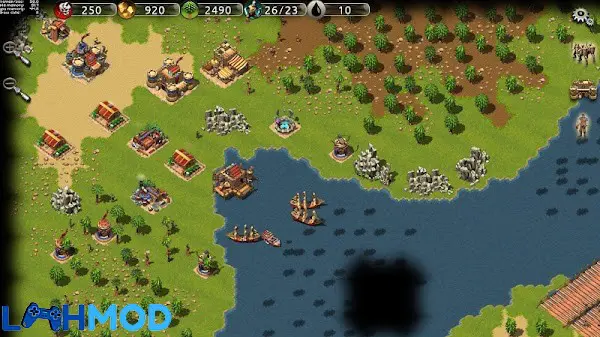 Ảnh 3 của Tải Warage MOD APK 0.146 (Đã mở khóa) cho Android iOS Quân đội Warage đang tấn công