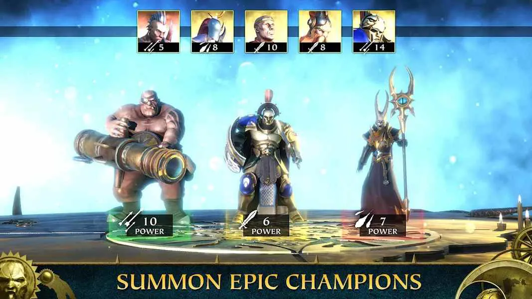 Ảnh 4 của Tải game Warhammer Quest Mod APK 1.6101 (Vô Hạn Tiền) Đội hình chiến binh đa dạng trong Warhammer Quest Mod