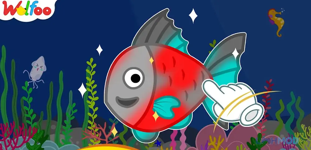 Ảnh 4 của Tải Wolfoo the adventurer Apk 1.1.3 cho Android iOs Wolfoo cùng các bạn trên một chiếc thuyền buồm