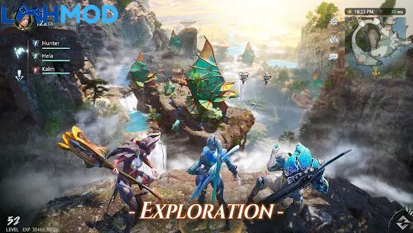 Ảnh 2 của Tải Yeager: Hunter Legend APK 1.0 b31 cho Android iOS Một thợ săn đang chiến đấu với một Yeager khổng lồ