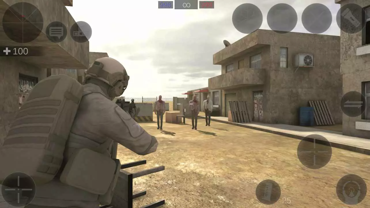 Ảnh 3 của Tải game Zombie Combat Simulator Mod APK 1.4.4 (Vô Hạn Tiền) Hình ảnh giới thiệu tính năng trong Zombie Combat Simulator