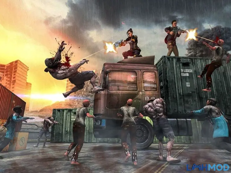 Ảnh 7 của Tải Hack Zombie Waves Mod Apk (Vô Hạn Tiền) v4.3.3 Sử dụng kỹ năng hợp lý trong Zombie Waves Mod APK