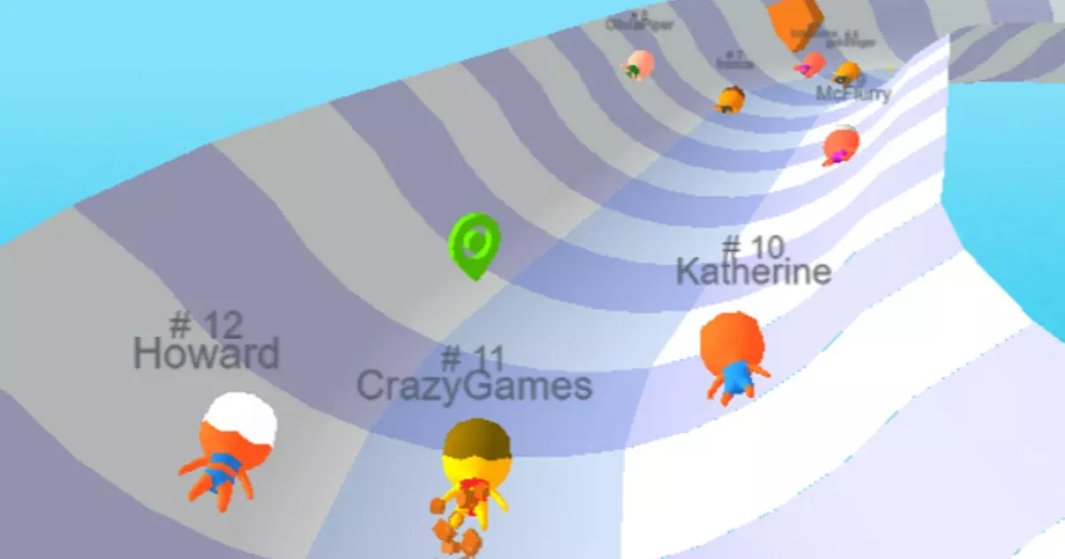 Ảnh 3 của Aquapark.io Mod APK 4.5.8 (Menu, Vô Hạn Coins) Giao diện tải game Aquapark.io Mod với các tùy chọn cài đặt