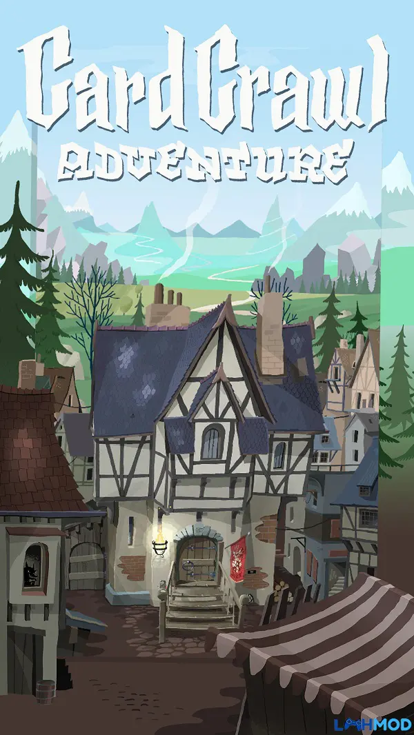 Ảnh 2 của Card Crawl Adventure Mod Apk 134 (Mod mọi nội dung) Thẻ bài nhân vật trong Card Crawl Adventure với chỉ số và kỹ năng
