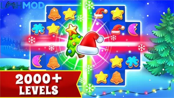 Ảnh 2 của Christmas Cookie: Match 3 Game APK 1.0 Android iOS Gameplay Christmas Cookie: Match 3 Game