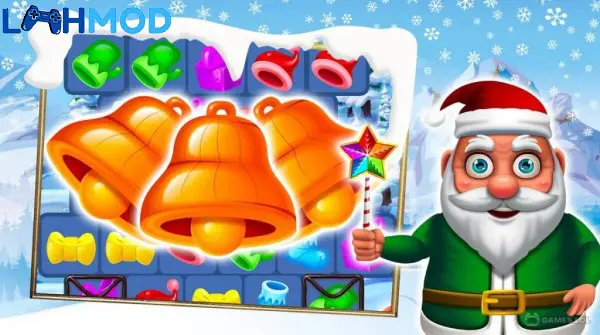 Ảnh 3 của Christmas Cookie: Match 3 Game APK 1.0 Android iOS Christmas Cookie: Match 3 Game menu