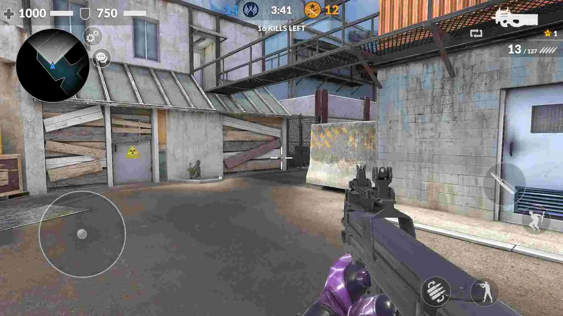 Ảnh 3 của Tải game Critical Strike CS Mod APK 11.502 (Vô Hạn Tiền, Đạn) Giao diện chọn chế độ chơi trong Critical Strike CS, hiển thị các tùy chọn khác nhau