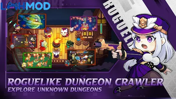 Ảnh 1 của Tải Demon Hunt Knights APK 3.0 cho Android iOS Hiệp sĩ đang chiến đấu chống lại quái vật trong hầm ngục tối