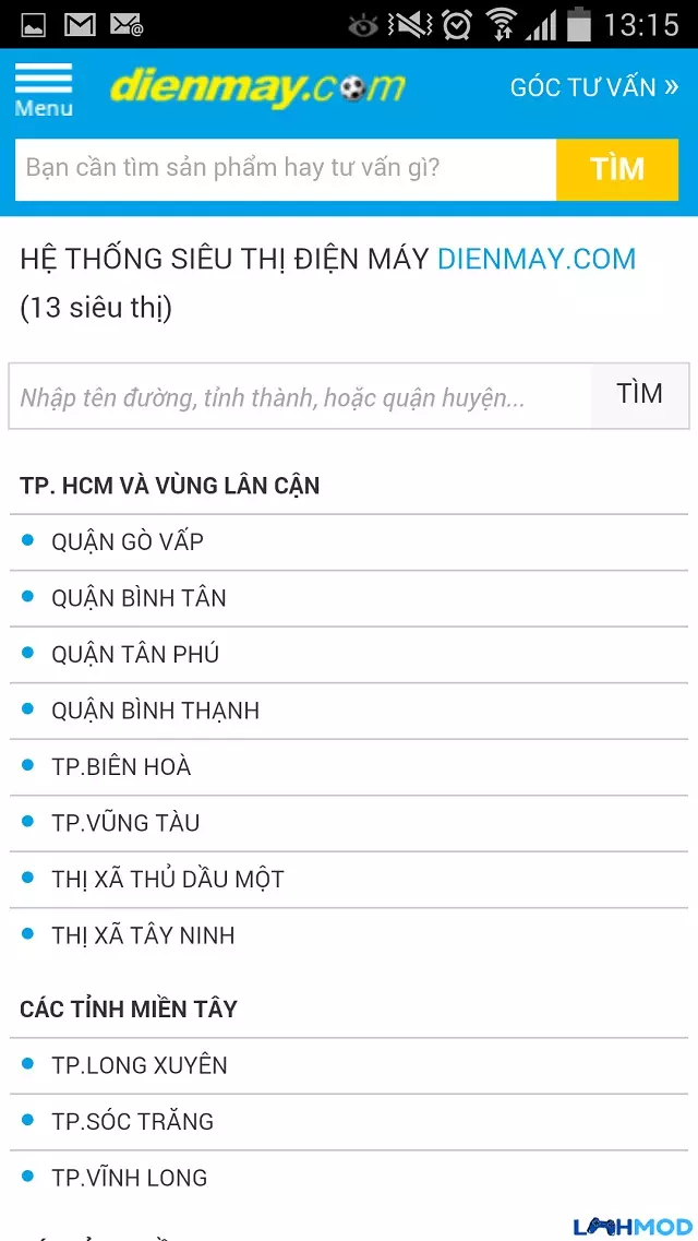 Ảnh 4 của Tải ứng dụng Dienmayxanh Apk 5.4 cho Android, IOS Điện thoại hiển thị các cài đặt cá nhân hóa