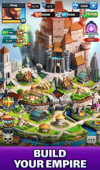 Ảnh 4 của Tải game Empires & Puzzles Mod APK 48.0.0 (Menu, High Damage) Xây dựng và nâng cấp vương quốc trong Empires & Puzzles Mod