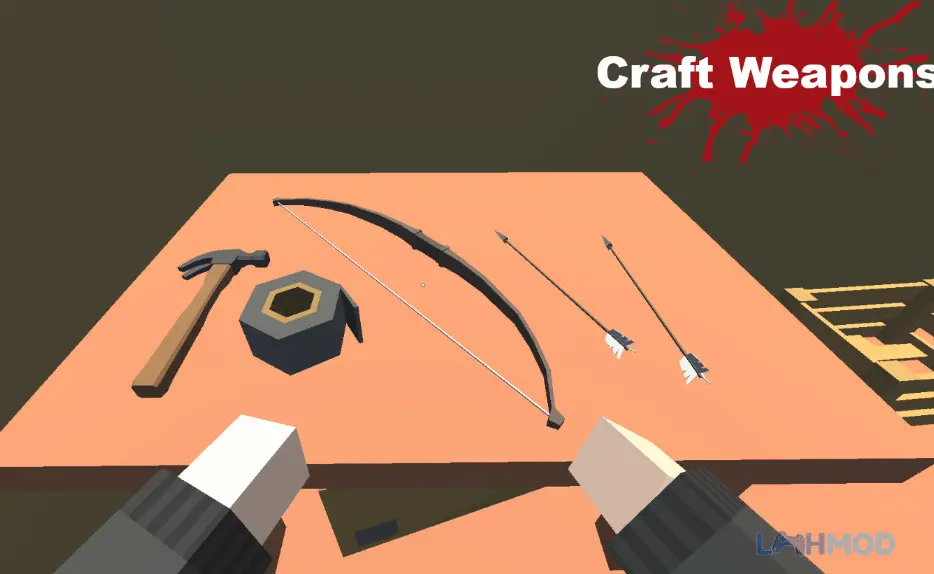 Ảnh 1 của FateZ Unturned Zombie Survival apk mod 0.161 (MOD Bot Ngu Ngốc) – LMHMOD Một cảnh người chơi đang xây dựng căn cứ của mình để chống lại mối đe dọa từ zombie